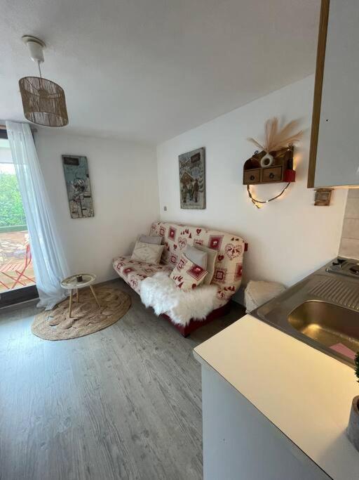 Chaleureux Studio Montagnard Avec Balcon 2303 Prémanon Eksteriør billede